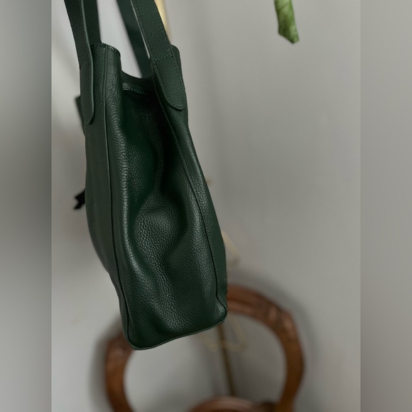 Rich Green Laggo Bag with Tassels - Picture 9 of 11